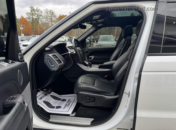 SALWR2RVXKA839444 2019 LAND ROVER RANGE ROVER Белый Вид панели приборов