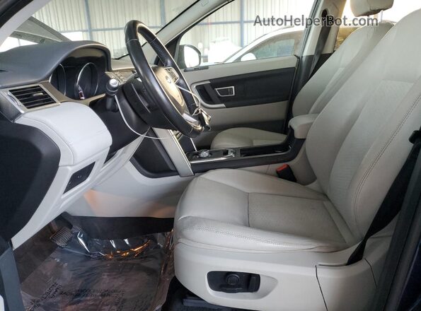 SALCP2BG5GH547302 2016 LAND ROVER DISCOVERY Синий Вид панели приборов