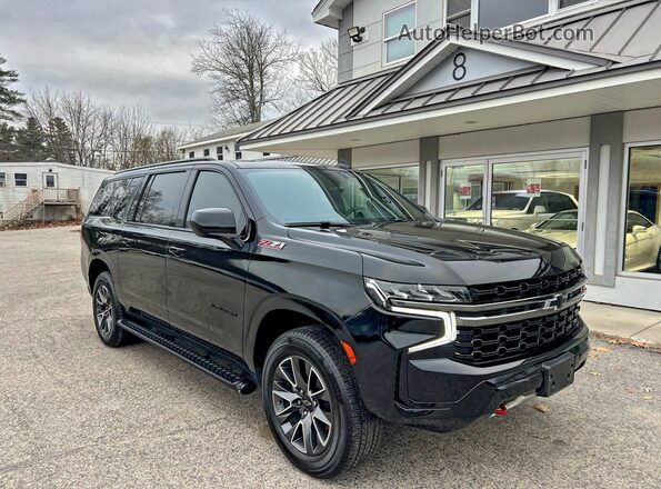 1GNSKDKD3NR147563 2022 CHEVROLET SUBURBAN Black Tył lewy