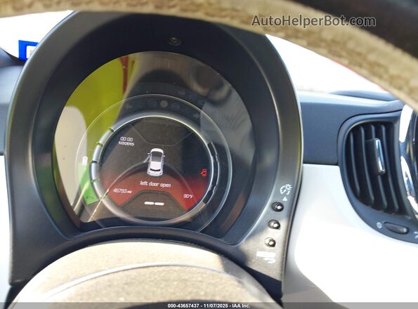 3C3CFFGEXGT121992 2016 FIAT 500E Белый Панорамный вид салона 360°