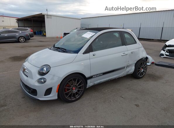 3C3CFFJH1HT548000 2017 FIAT 500C Gray Przód lewy