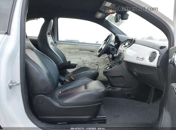 3C3CFFJH1HT548000 2017 FIAT 500C Gray Widok wnętrza z przodu
