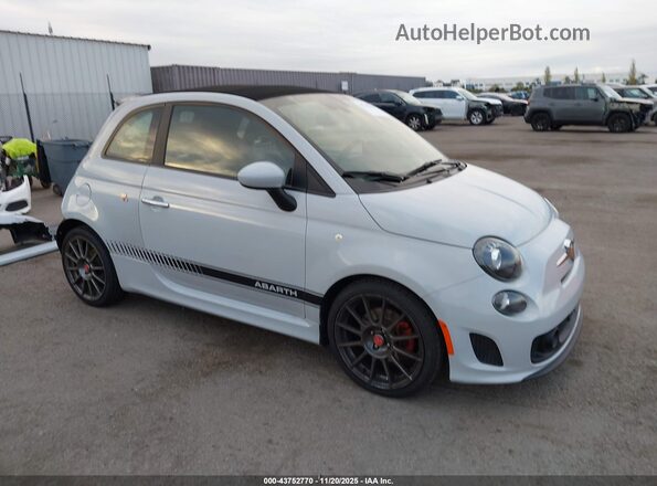 3C3CFFJH1HT548000 2017 FIAT 500C Gray Przód prawy