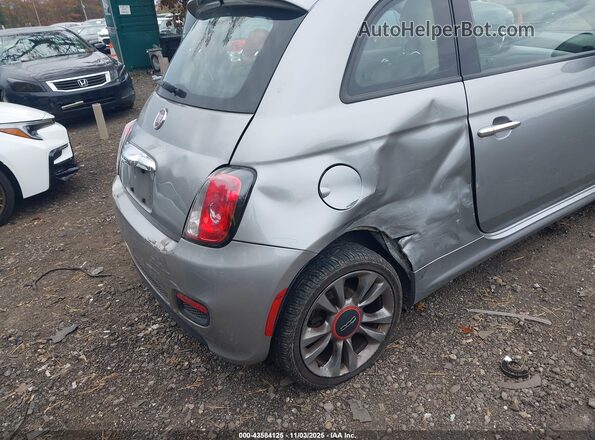 3C3CFFKR4HT527746 2017 FIAT 500 Gray Դիմացի տեսք
