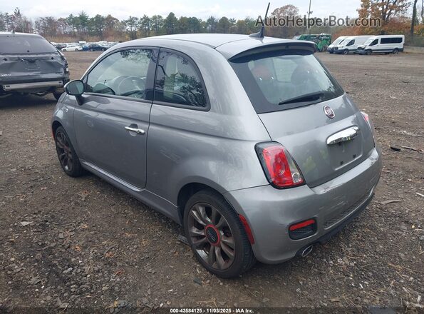 3C3CFFKR4HT527746 2017 FIAT 500 Gray Հետևի ձախ