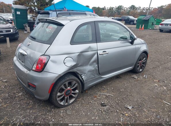3C3CFFKR4HT527746 2017 FIAT 500 Gray Հետևի աջ