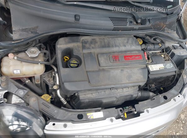 3C3CFFKR4HT527746 2017 FIAT 500 Gray Հետևի տեսք