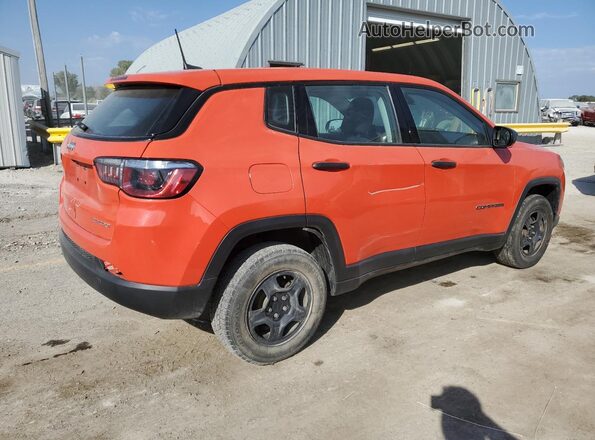3C4NJDAB2KT595224 2019 JEEP COMPASS Orange Tył prawy