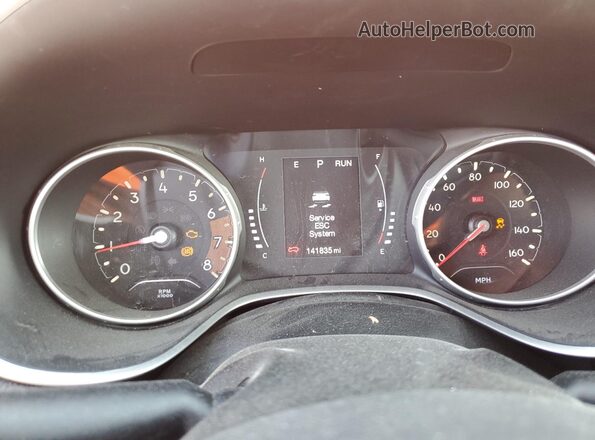 3C4NJDAB2KT595224 2019 JEEP COMPASS Orange Widok zestawu wskaźników