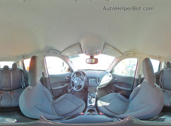 3C4NJDAB2KT595224 2019 JEEP COMPASS Orange Widok wnętrza 360 stopni
