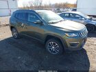 2017 Jeep New Compass Latitude 4x4 Green vin: 3C4NJDBB2HT660242