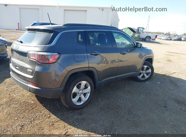 3C4NJDBB4JT176756 2018 JEEP COMPASS Gray Trasero derecho