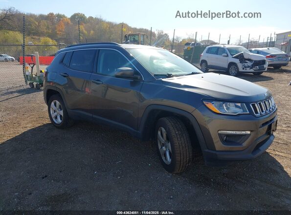 3C4NJDBB4JT176756 2018 JEEP COMPASS Gray Delantero derecho