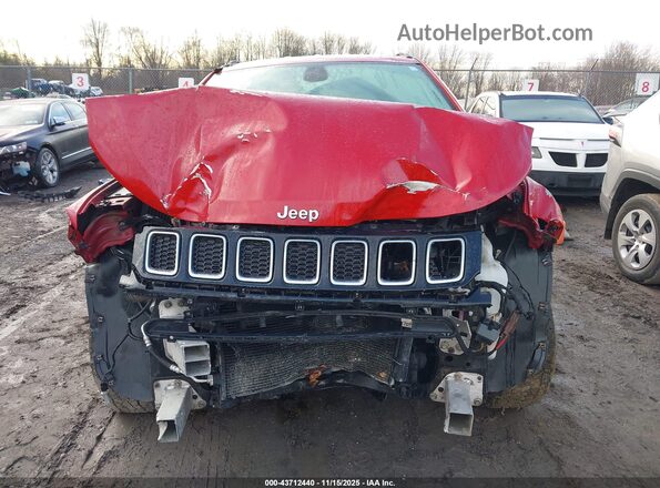 3C4NJDBB6HT693079 2017 JEEP NEW COMPASS Red უკანა სალონის ხედი