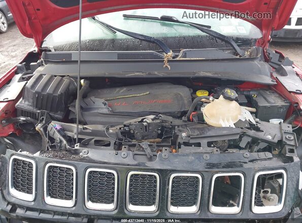 3C4NJDBB6HT693079 2017 JEEP NEW COMPASS Red უკანა ხედი