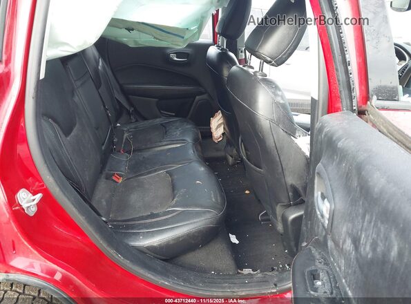 3C4NJDBB6HT693079 2017 JEEP NEW COMPASS Red VIN კოდის სტიკერის ხედი