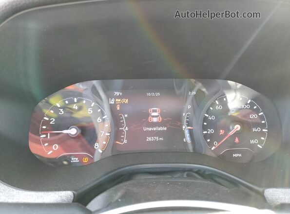 3C4NJDBB6NT217572 2022 JEEP COMPASS Черный Вид щитка приборов