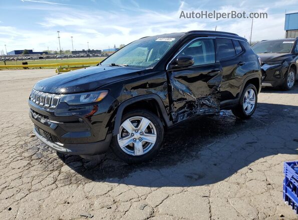 3C4NJDBB6NT217572 2022 JEEP COMPASS Черный Передняя левая четверть