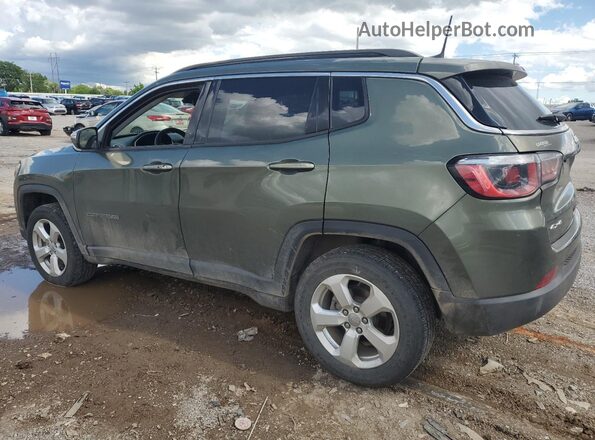 3C4NJDBB9KT670502 2019 JEEP COMPASS Green Rear left