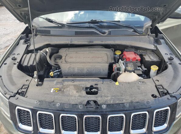 3C4NJDBB9KT670502 2019 JEEP COMPASS Green Engine compartment view
