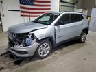 2024 Jeep Compass Latitude Silver vin: 3C4NJDBN1RT170757