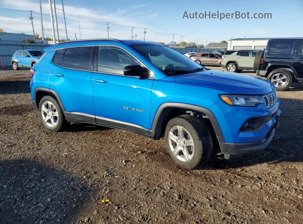 3C4NJDBN7PT518977 2023 JEEP COMPASS Blue Delantero derecho