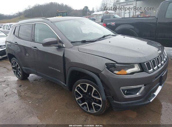 3C4NJDCB0HT610969 2017 JEEP NEW COMPASS Серый Передняя правая четверть