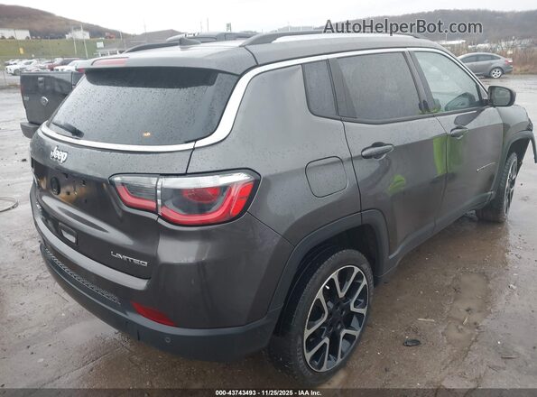 3C4NJDCB0HT610969 2017 JEEP NEW COMPASS Серый Задняя правая четверть
