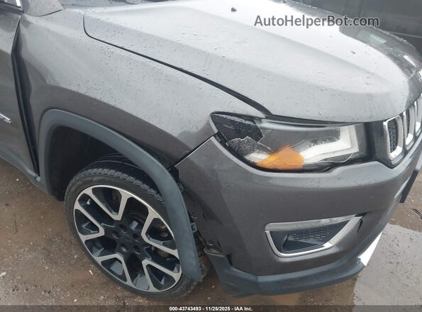3C4NJDCB0HT610969 2017 JEEP NEW COMPASS Серый Вид спереди