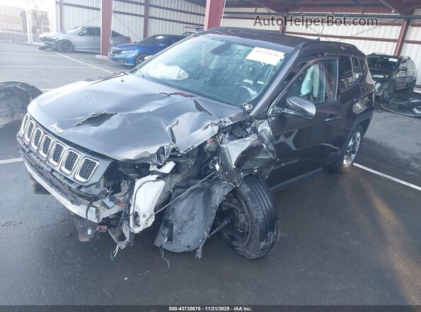 3C4NJDCB2KT753123 2019 JEEP COMPASS Black Przód lewy