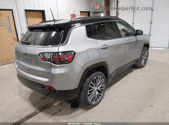 3C4NJDCB4NT189995 2022 JEEP COMPASS Серебряный Задняя правая четверть