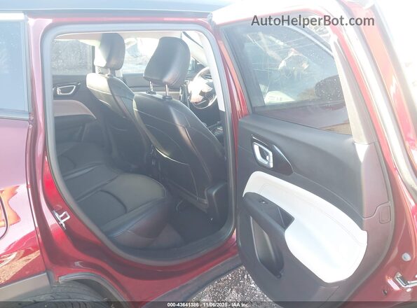 3C4NJDCB5NT115100 2022 JEEP COMPASS Red Widok naklejki z numerem VIN