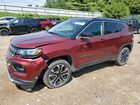 2022 Jeep Compass Limited Red vin: 3C4NJDCB5NT171568