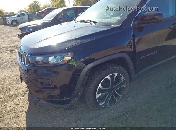 3C4NJDCB7NT193748 2022 JEEP COMPASS Black Vista frontal
