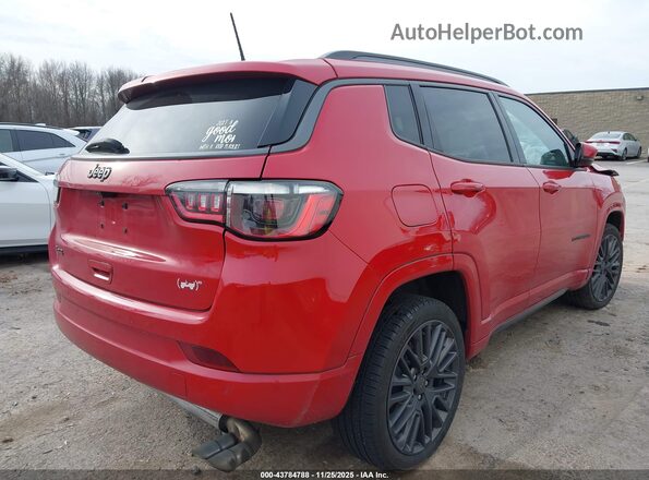 3C4NJDCBXNT135259 2022 JEEP COMPASS Красный Задняя правая четверть