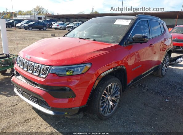 3C4NJDCN2PT554624 2023 JEEP COMPASS Red Vista tres cuartos delantera izquierda