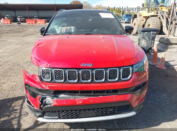 3C4NJDCN2PT554624 2023 JEEP COMPASS Red Vista interior trasera