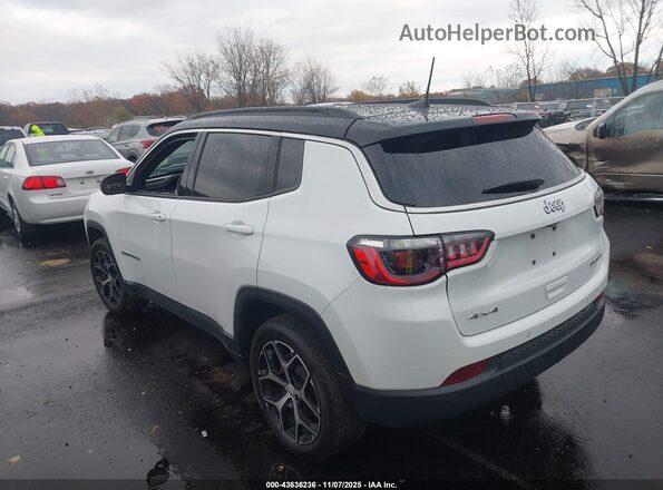 3C4NJDCN3RT114298 2024 JEEP COMPASS Белый Задняя левая четверть