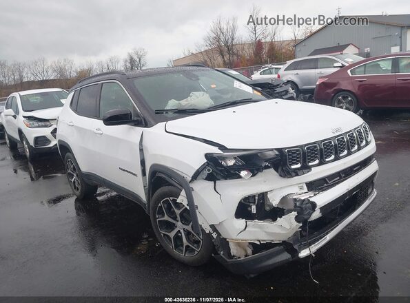 3C4NJDCN3RT114298 2024 JEEP COMPASS Белый Передняя правая четверть