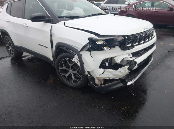 3C4NJDCN3RT114298 2024 JEEP COMPASS Белый Вид спереди