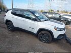 2022 Jeep Compass Trailhawk 4x4 White vin: 3C4NJDDB0NT130294