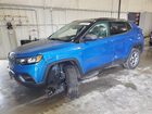 2022 Jeep Compass Trailhawk Blue vin: 3C4NJDDB0NT165708