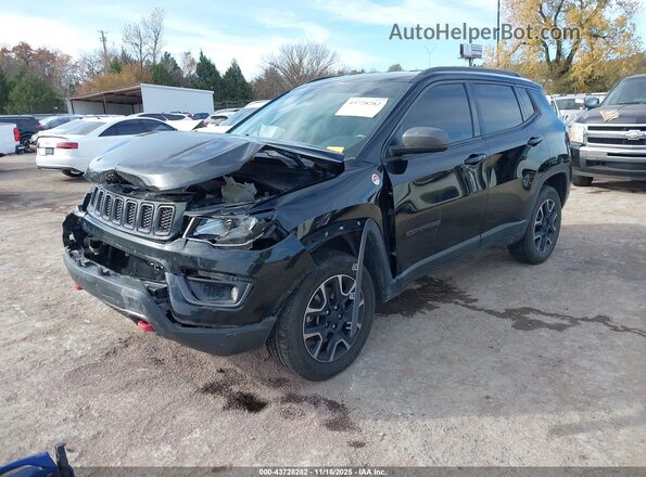 3C4NJDDB5JT501735 2018 JEEP COMPASS Black Vista tres cuartos delantera izquierda