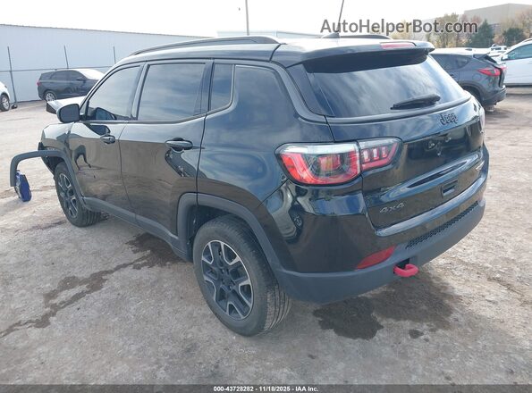 3C4NJDDB5JT501735 2018 JEEP COMPASS Black Trasero izquierdo