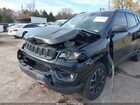 2018 Jeep Compass Trailhawk 4x4 Black vin: 3C4NJDDB5JT501735