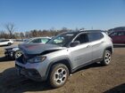 2022 Jeep Compass Trailhawk Silver vin: 3C4NJDDB7NT145343