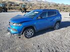 2022 Jeep Compass Latitude Lux Blue vin: 3C4NJDFB1NT195801