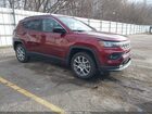 2022 Jeep Compass Latitude Lux 4x4 Бордовый vin: 3C4NJDFB3NT186243