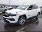 2022 Jeep Compass Latitude Lux 4x4 White vin: 3C4NJDFB9NT216202