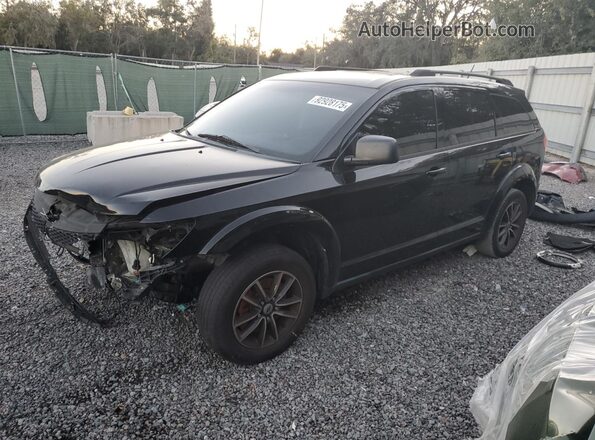 3C4PDCAB2HT524866 2017 DODGE JOURNEY Black Vista tres cuartos delantera izquierda